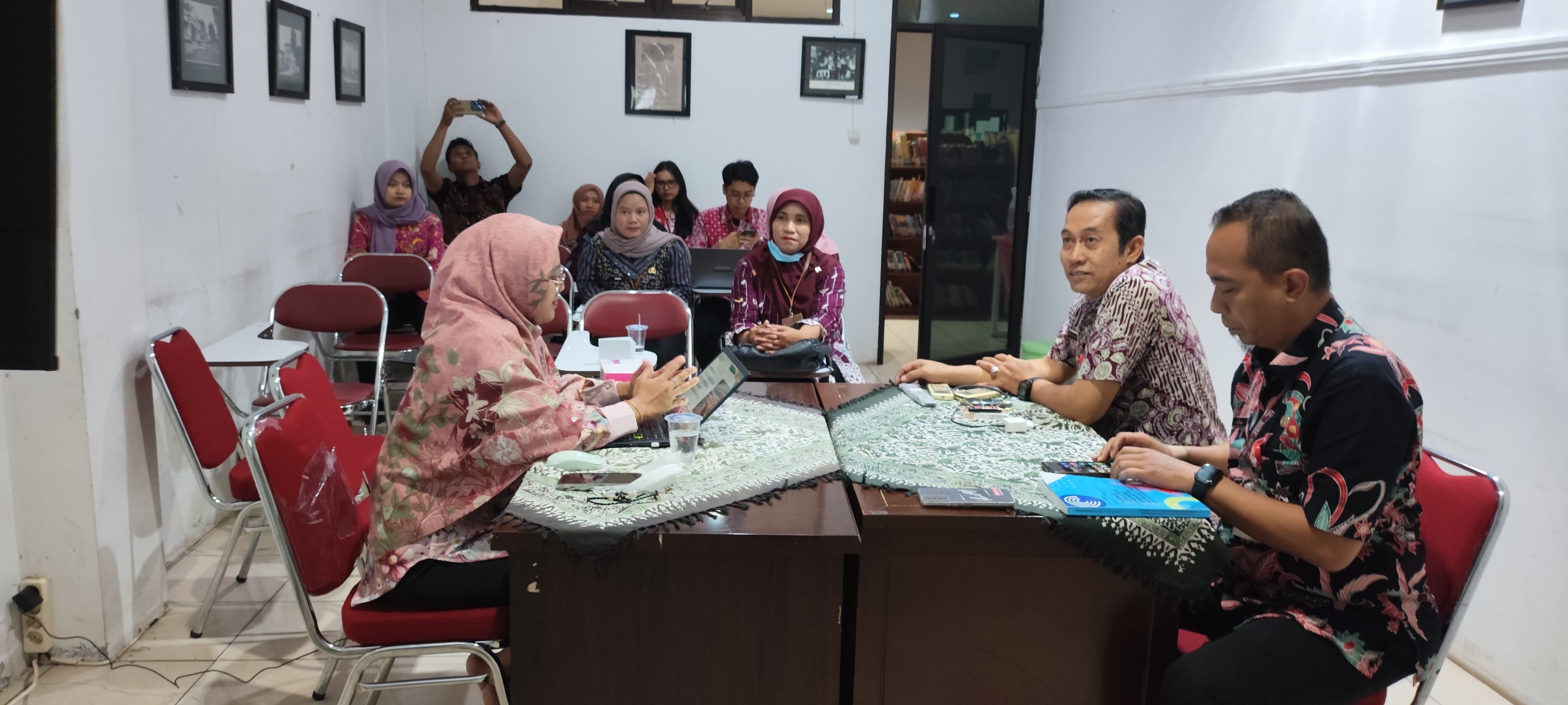 Diskominfo Kota Semarang Ikuti Rapat Penyelenggaraan Walidata Pendukung di Disarpus